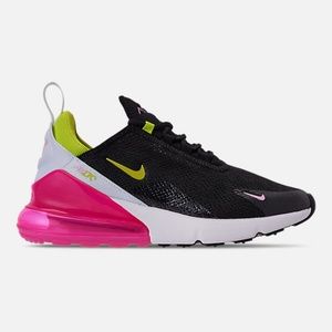 black pink nike 270